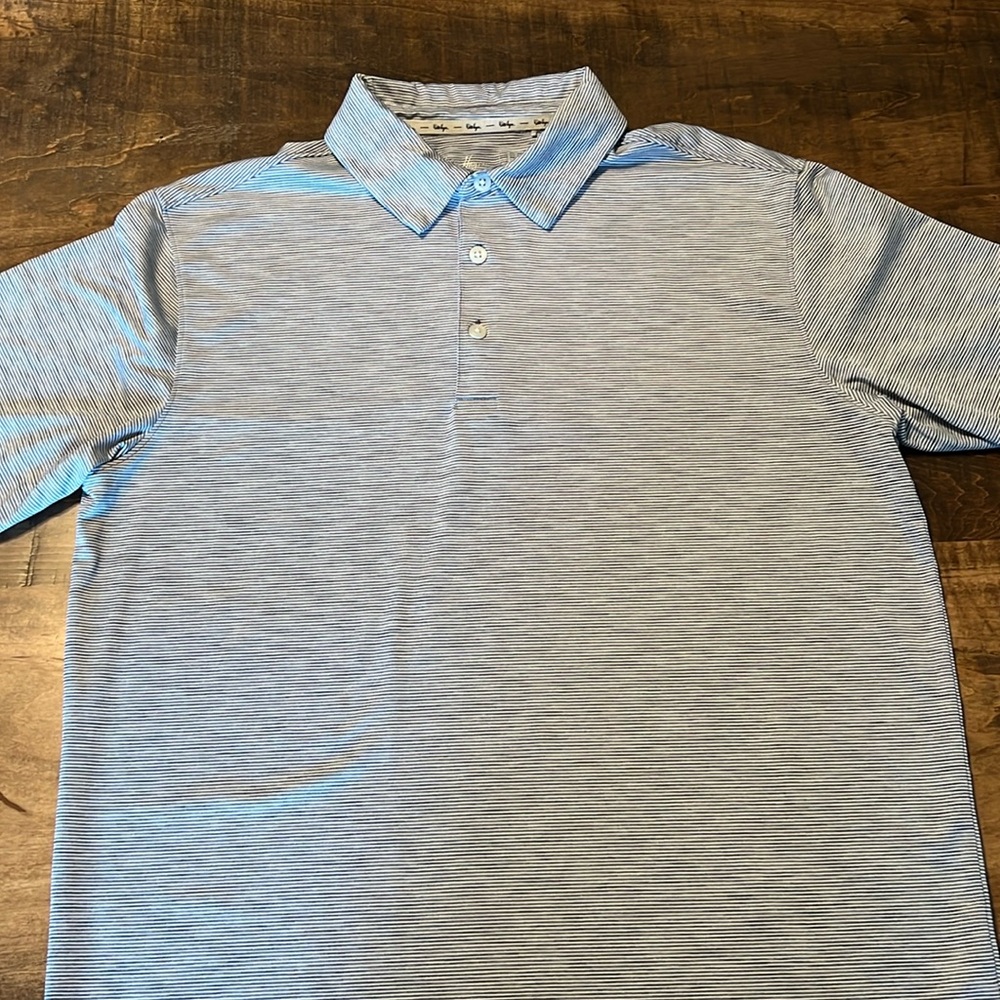 Walter Hagen Blue Polo Shirt - Medium